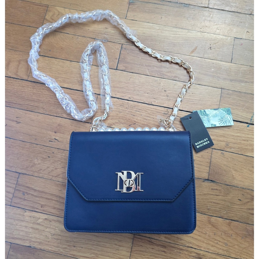 Badgley Mischka Crossbody Bag in Two Tones